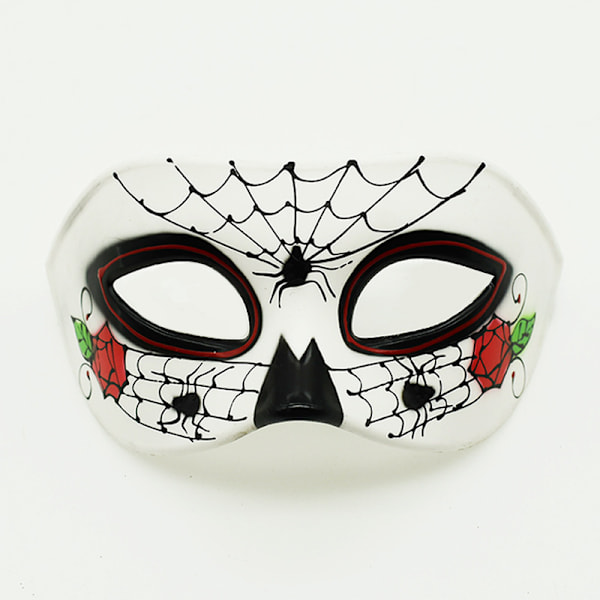 Dödsdagens maskeradmask blomma spökmask cosplayföreställning karnevalfest