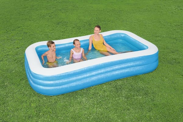 Luksus Blå Familiepool 305 x 183 x 56 cm (Blå)