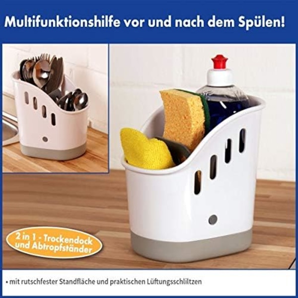Køkkenarrangør, PP, ABS, TPR (termoplastisk gummi)