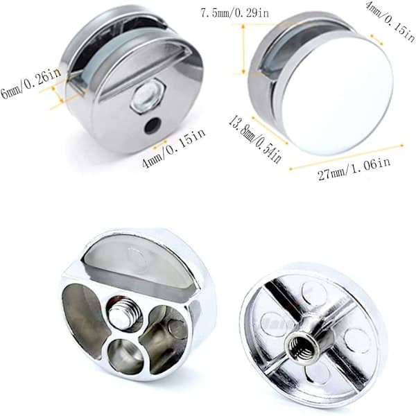 Speilmonteringsbrakett - 10 Speilholder Veggfester