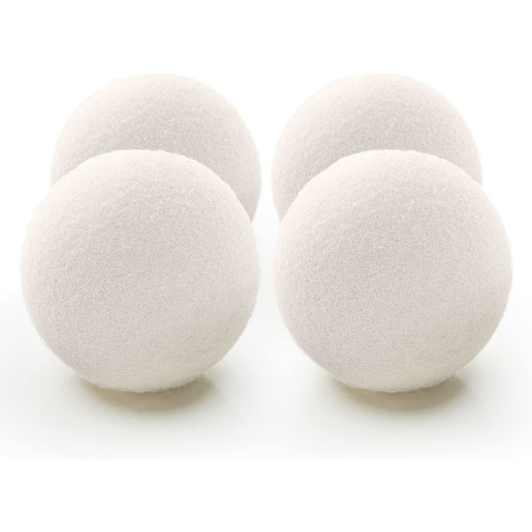 Kuivausrummun pallot, villapallot pyykkiin, uudelleenkäytettävät kuivausrummun pallot 4 kpl - 7 cm 4pc-7cm