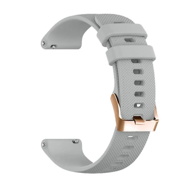 18mm 20mm klokkearmbånd for Garmin Smart Watch, erstatningsarmbånd Grey 20mm Width