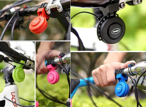 Cykelklocka, Elektrisk Cykelklocka USB Laddningsbar Hornklocka