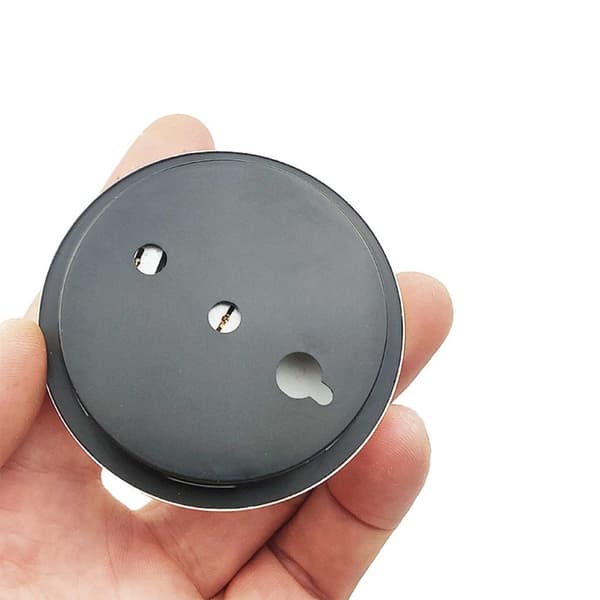 Mini Rundt Væghængt Analogt Termometer Hygrometer