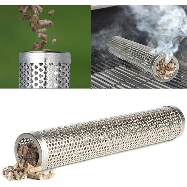 Røgslange i 304 Rustfrit Stål til Gasgrill