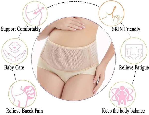 Graviditetsbælte Graviditetsbælte Lænderyg Abdominal Støtte
