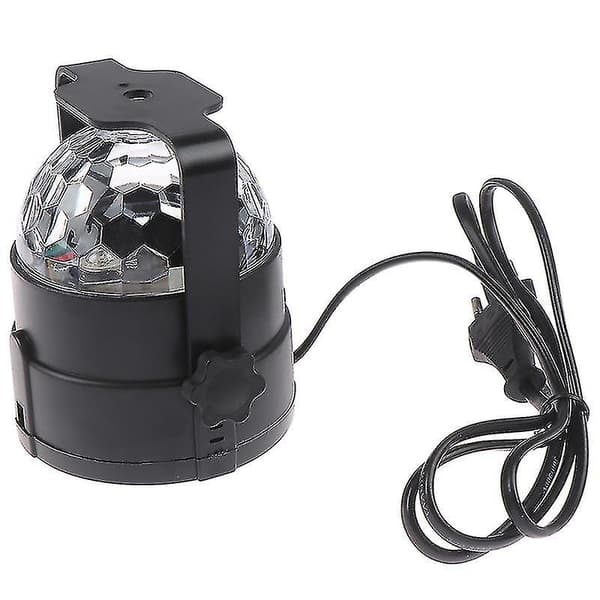 Discokula Ljuseffekter Rgb 3w Led 7 Färger Scen Fjärrkontroll