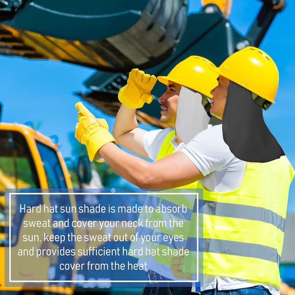 4-delt hardhat-foring med nakkebeskyttelse