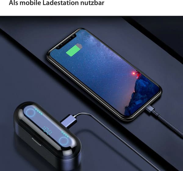 In-Ear Hörlurar Bluetooth 5.0 Trådlösa Hörlurar
