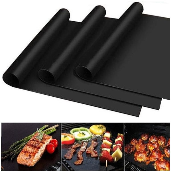 5-pak grillmatte, stekematte og bakematte – non-stick