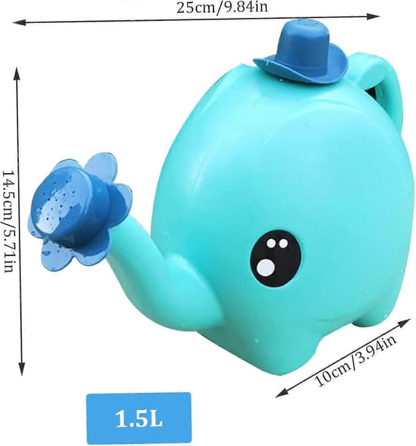Söpö kastelukannu sisä- ja ulkokäyttöön, 1,5 l