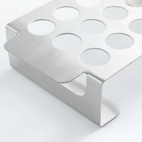 18 Hull Chili Grill Rack Non-Stick Lett Bærbar Jalapeno Grill Rack Pepper Solid Rustfritt Stål for Matlaging BBQ Baking