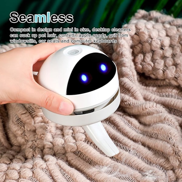 ®RisingFF Pöytäimuri Mini: kannettava, johdoton, USB:llä ladattava, mini pöytäimuri vahvalla imuteholla
