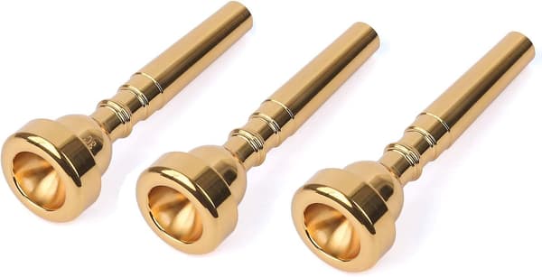3 stk. Trompetmunnstykke (3c 5c 7c) Instrumenter Munnstykke