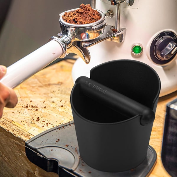 Kaffebankeboks, beholder for kaffegrut, kaffebankebeholder, kaffetilbehør, barista tilbehør
