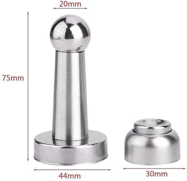 Magnetisk Dörrstopp - Rostfritt Stål Magnetisk Dörrhållare