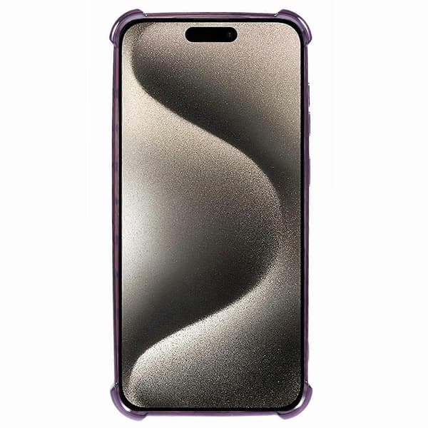 Til iPhone 15 Pro Max Cover Klar TPU Telefon Cover Sød Side Kærlighedshjerte