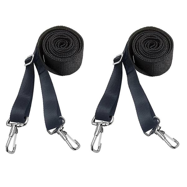 1 par justerbare Bimini Top stropper dobbelt ende snap krog båd baldakin stropper båd markise hardware tilbehør