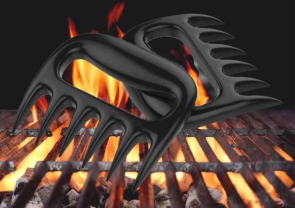 Köttklor (x2) För att Dra Kött. De Bästa Köttklorna för BBQ, Grillning, Rökning och Grill