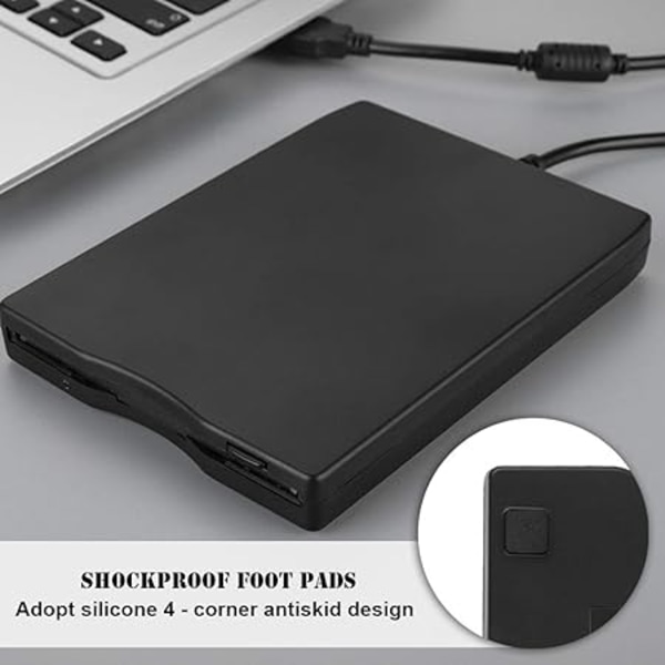Extern Floppy Disk-enhet Floppy Neutral USB Extern Bärbar