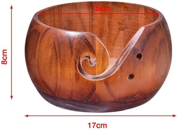 Puinen Lankakulhoteline 14cm-16cm