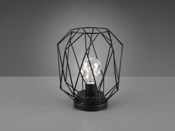 Liten LED skrivebordslampe med batteri Industriell Dot Matrix Lampe