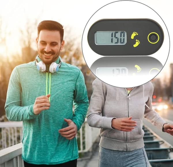 3D Digital Steppteller for Jogging, Hiking, Løping og Gåing