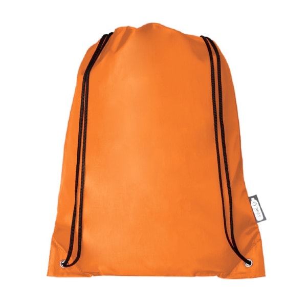 Bullet Oriole Recycled Drawstring Backpack One Size Orange Orange One Size Orange