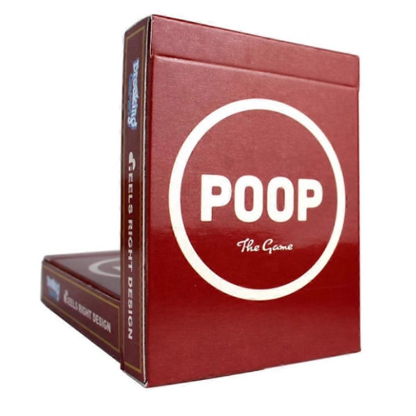 The Poop Game - Hauska ja perheystävällinen korttipeli 2-5 pelaajalle, lasten illanviettoihin ja juhliin, lautapelit