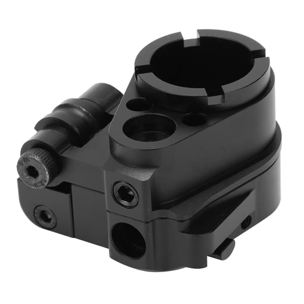 Sammenleggbar Kolbeadapter Aluminium Legering Mutter Monteringssett Kompatibelt med AR-15/AR-10