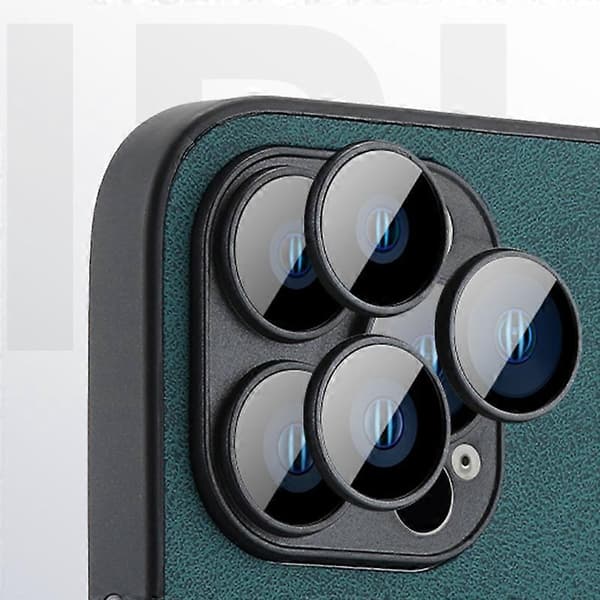 Lærtekstur Magsafe-telefondeksel for iPhone 11