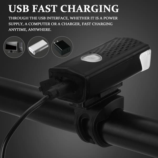 Pyörävalot Vedenpitävät USB-Latautuvat LED-Pyörävalot