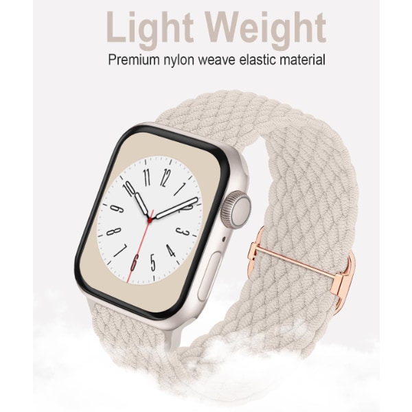 3-pakkaus yhteensopivia Apple Watch -rannekkeita, säädettävät joustavat elastiset vaihtorannekkeet iWatch Ultra SE 9 8 7 6 5 4 3 2 1... 38/40/41mm