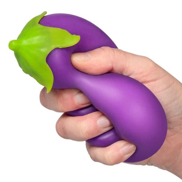 Stressbold / Klemmebold - Aubergine
