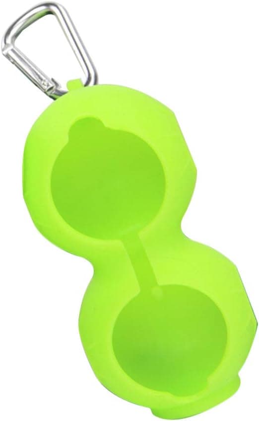 3-pack Silikon Golfpåsehållare Midjepack Organizer med Karabinkrok