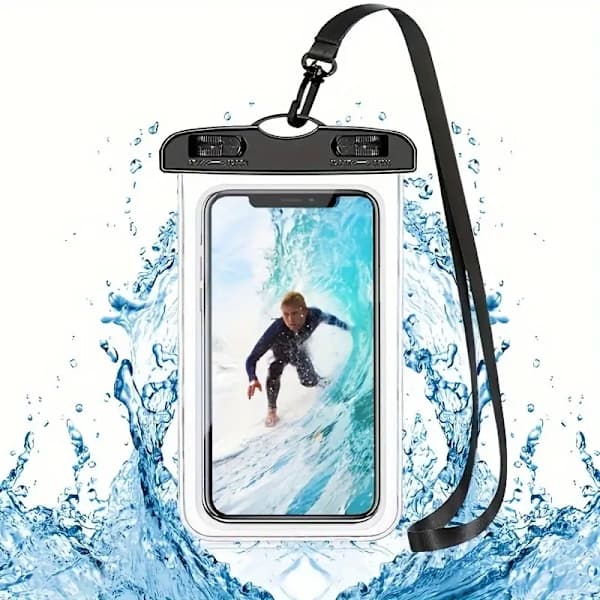 Suojaa iPhonesi vedenpitävällä puhelinpussilla!