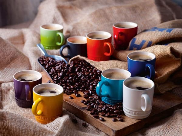 Steintøy Kaffe Kopp, 350 ml, Cerise Teal 200 ml