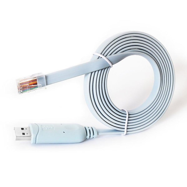 USB RJ45 Konsollkabel 1,8m Windows 8, 7, Vista, Linux RS232