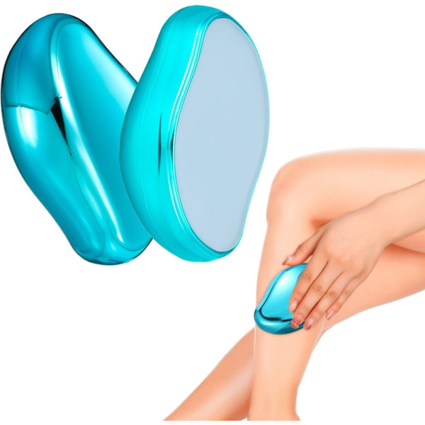 Lyseblå epilator krystall epilator hårfjerning