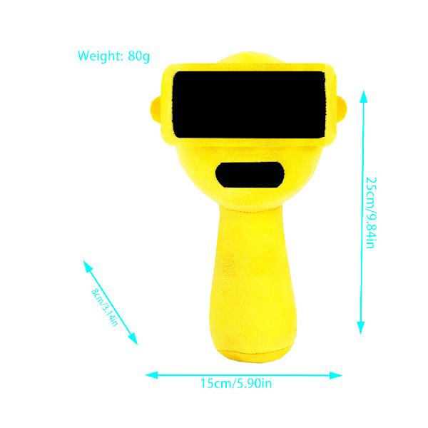 Sprunki bamse, Sprunki spill bamse, for voksne, barn, dukker, beste gaver Yellow and black without eyes