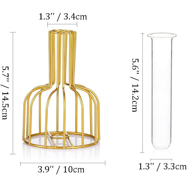 2-pack Mini Vas Set Borddekoration Små Vas