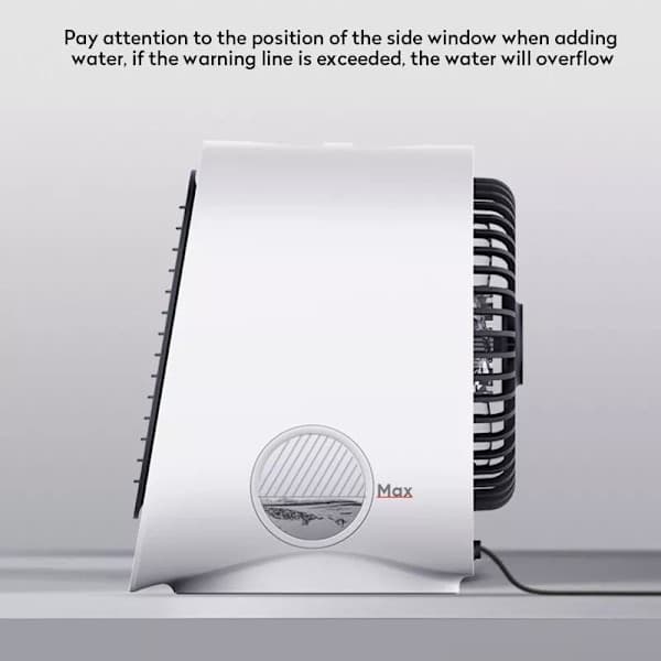 Moderne Mini Luftkjøler USB AC / Vifte Luftfukter - Grønn Grønn