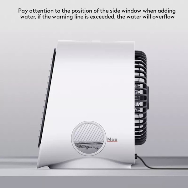 Moderne Mini Luftkøler USB AC / Ventilator Luftfugter - Grøn Grøn
