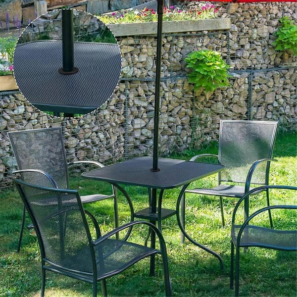 2 stk. Paraplybord Ringhull, Silikon Paraplykile Plug Sleeve Patio Adapter Paraplybord Hullinnsats