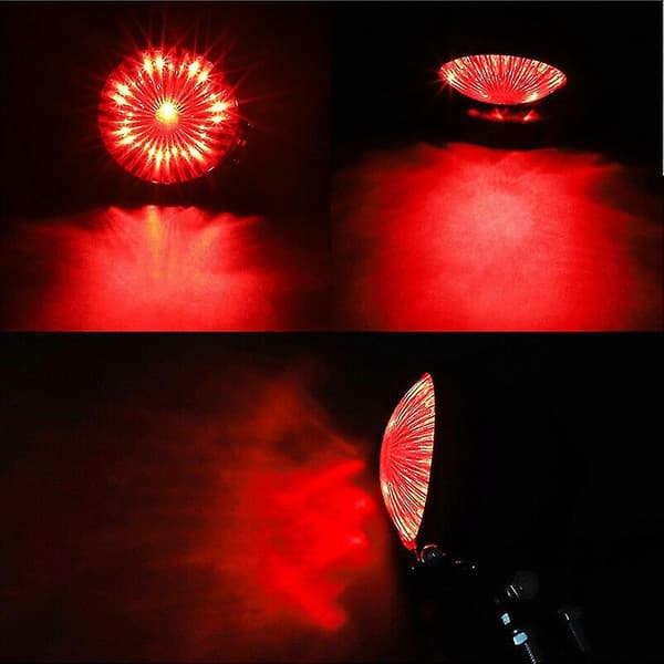 Motorcykel LED Baglygte Bagbremselygte Til Cruiser Cafe Racer