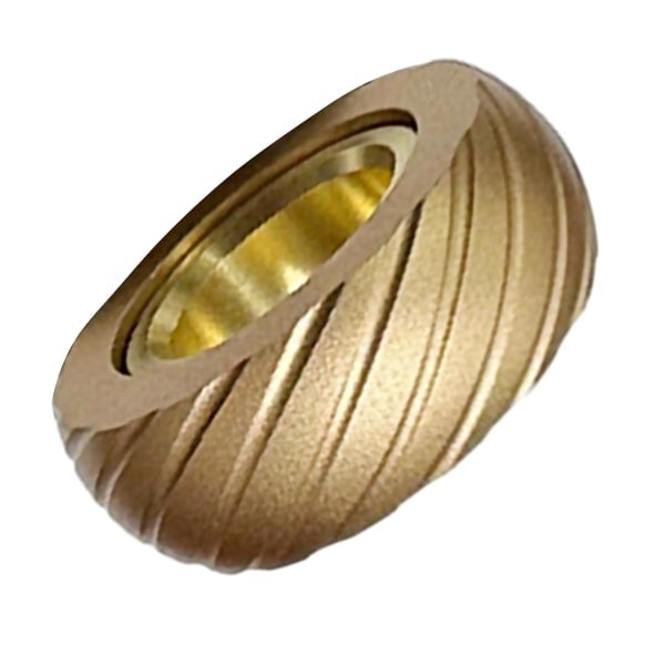 Motorsykkel Dekk Fidget Ring Morsom Stressavlastning Fingerøvelse Rustfritt Stål Spinner Ring EDC Leker Barn Voksne Gave U U