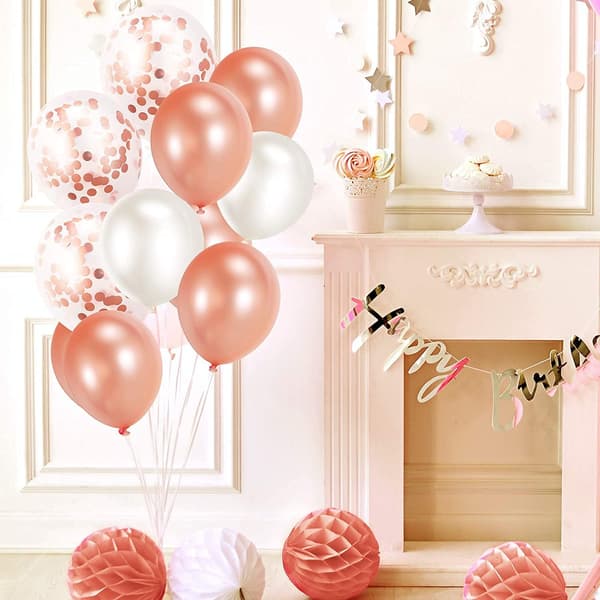 60 stk. Ballong Konfetti Ballonger, 12\"