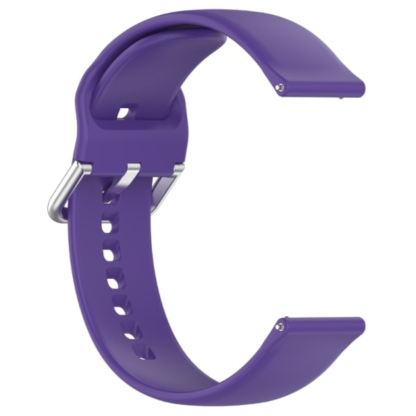 Komfortabel og slitesterk silikonrem for klokke. Mykt og fleksibelt armbånd. Enkel å installere for Xplora X6 play. Lilla 20mm Purple 20mm