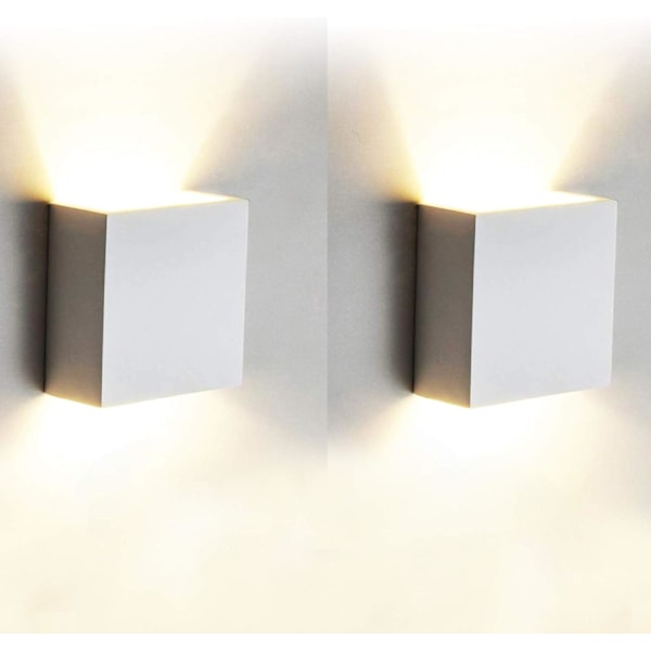 Pcs indendørs væglampe LED 6W moderne væglampe 3000K varm hvid perfekt til stue soveværelse stue gang