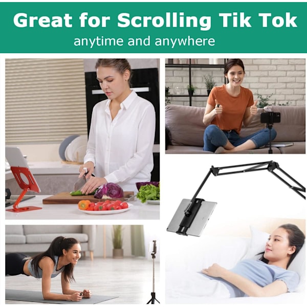 Bluetooth Fjernbetjening Scrolling Ring, til TIKTOK Sidevender Trådløs Fingerspids Gadget Udløser Klikker Genopladelig Selfies White